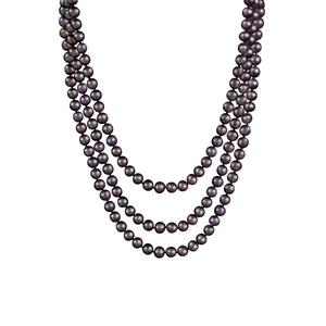 Splendid Pearls Endless 100 Freshwater Pearl Necklace