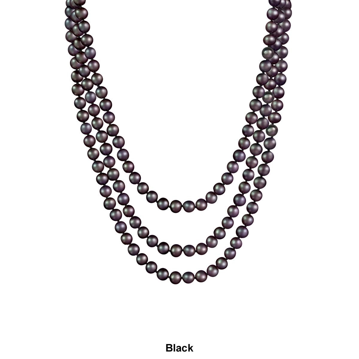 Splendid Pearls Endless 100 Freshwater Pearl Necklace