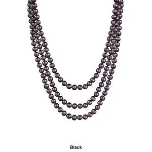 Splendid Pearls Endless 100 Freshwater Pearl Necklace alternate view