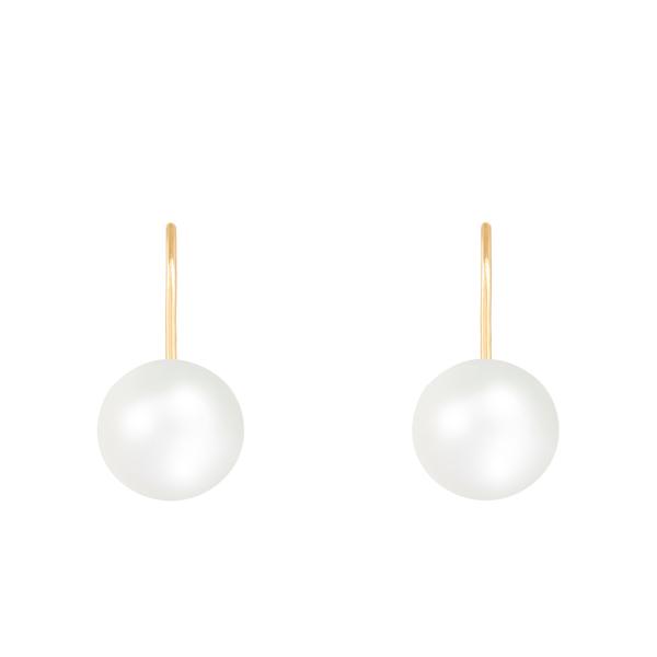 Splendid Pearls 14kt. Gold Akoya Pearl Lever Back Earrings alternate view