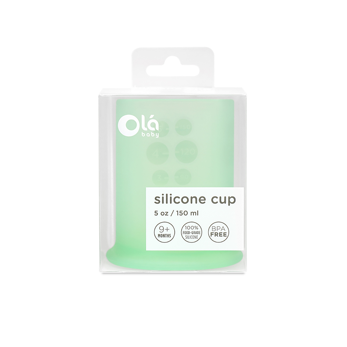 Olababy Silicone Training Cup - Mint