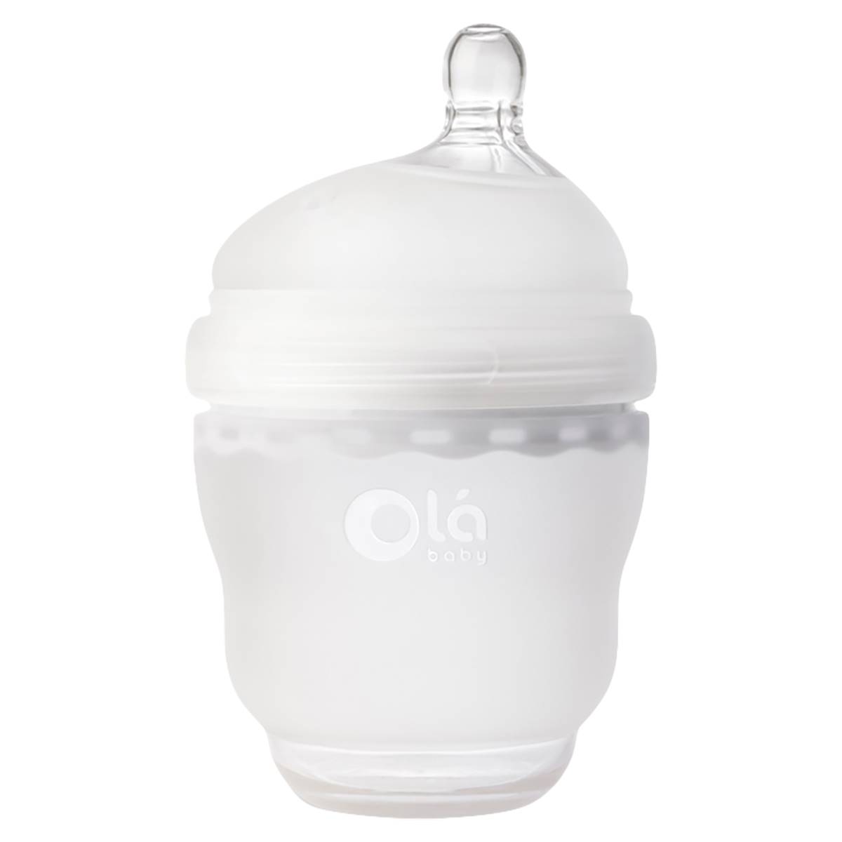 Olababy 4oz. GentleBottle With Slow Flow Nipple - Frost