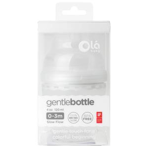 Olababy 8oz. GentleBottle - Frost alternate view