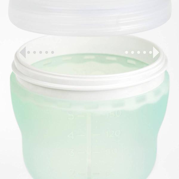 Olababy 2pk. 8oz. GentleBottle Bottles - Coral alternate view