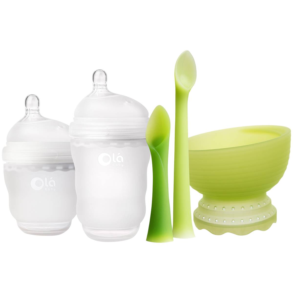 Olababy 5pc. Essential Feeding Gift Set - Frost