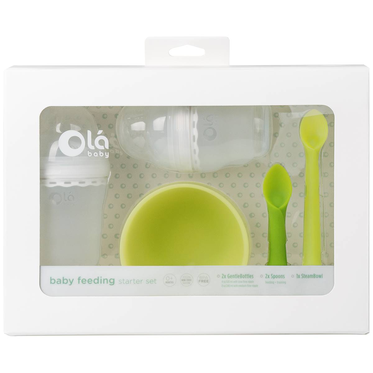 Olababy 5pc. Essential Feeding Gift Set - Frost