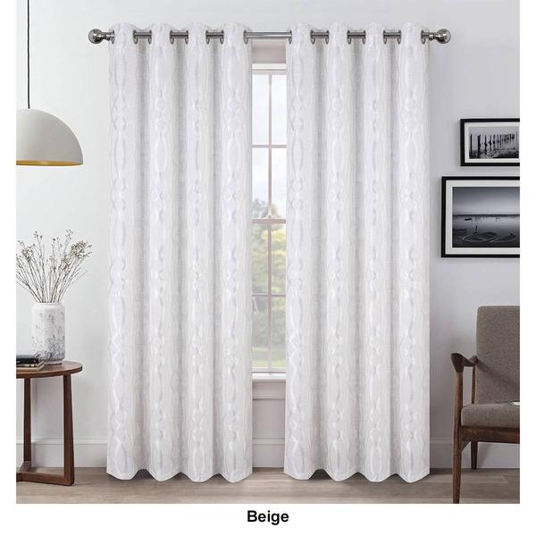 Jacquard Grommet Panel Curtain alternate view