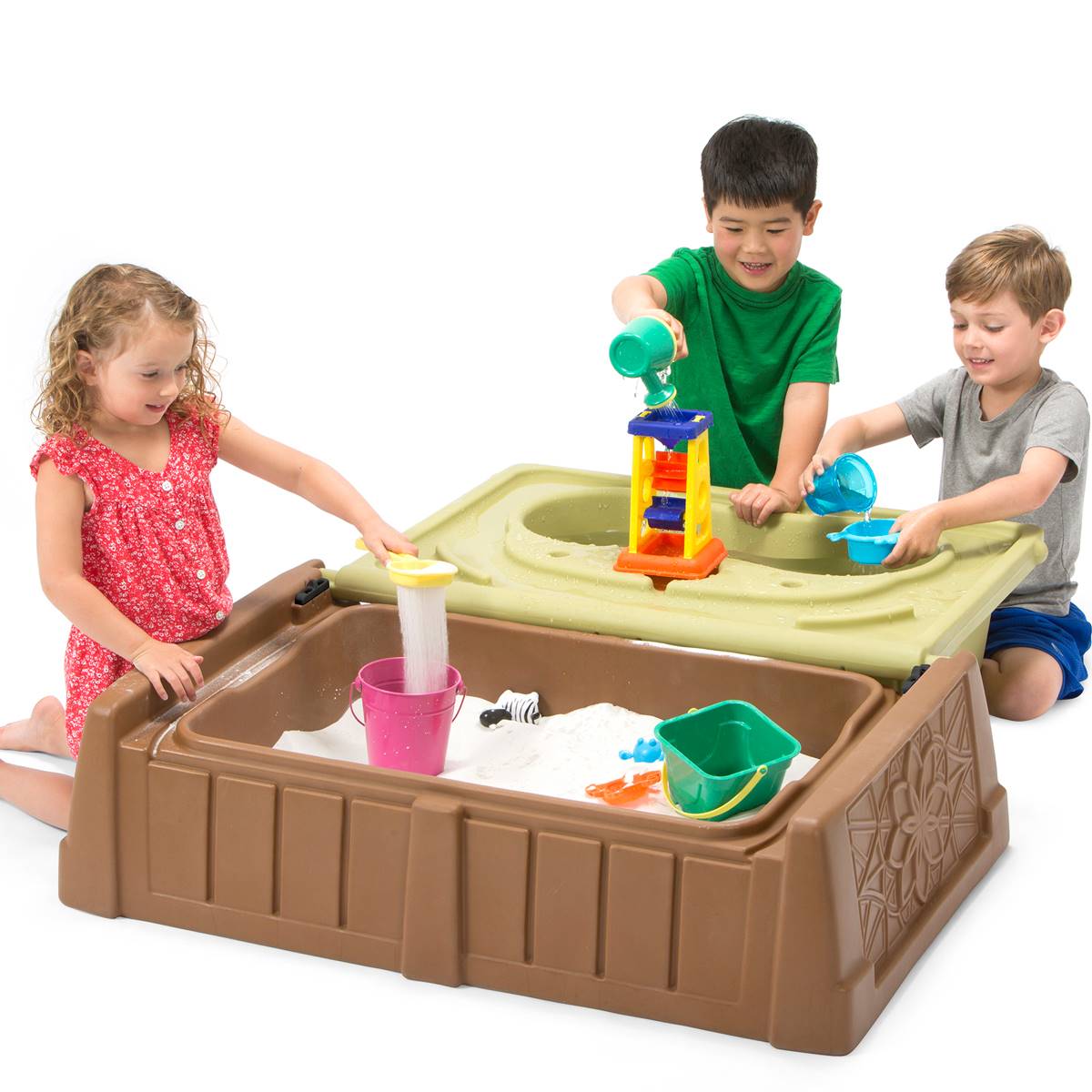 Simplay3 Water & Sand Box Bench