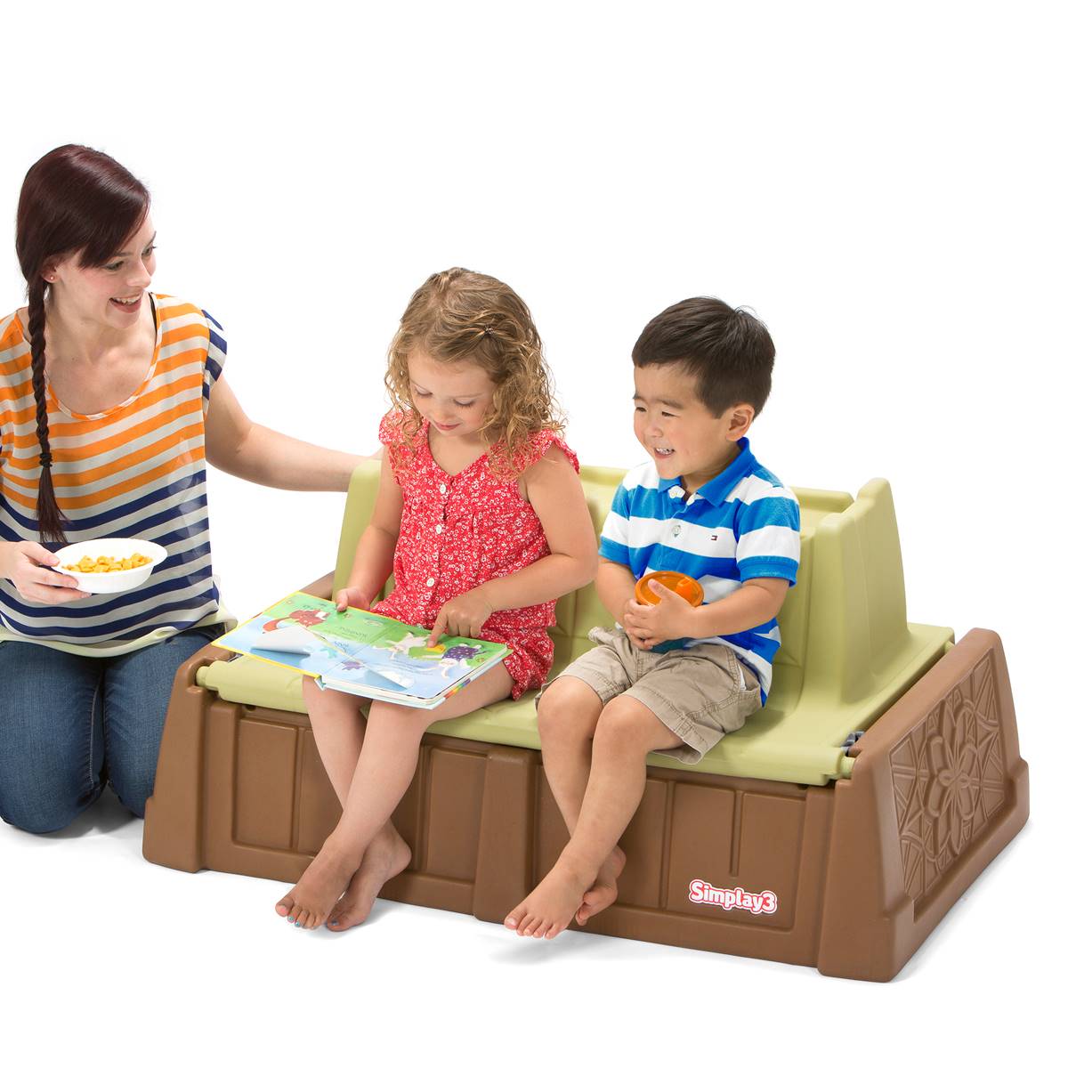 Simplay3 Water & Sand Box Bench