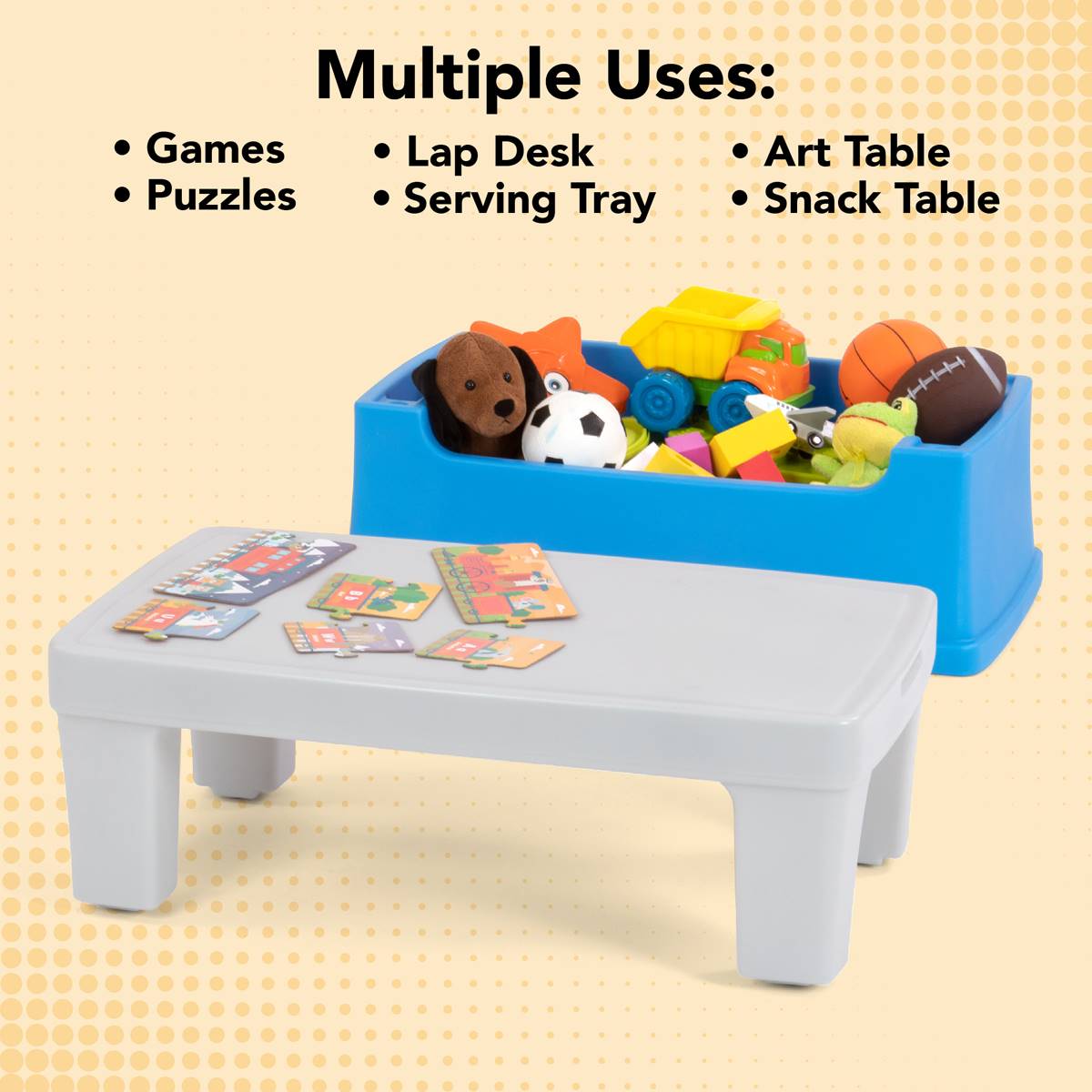 Simplay3 Play Around Toy Box Table