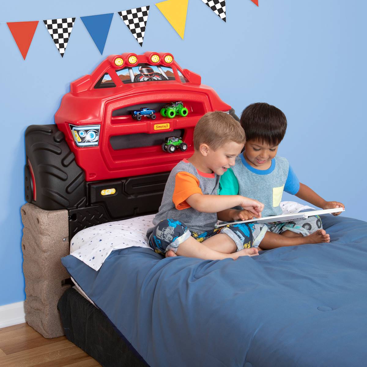 Simplay3 Monster Truck Headboard