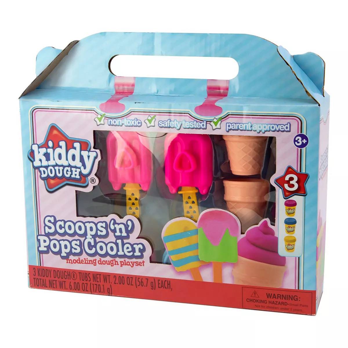 Kiddy Dough(R) Scoops N' Pops Cooler