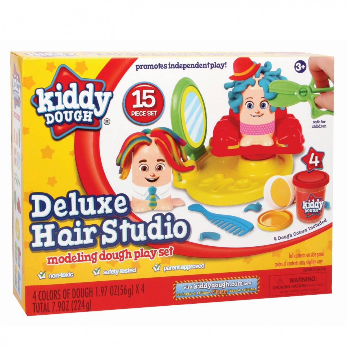 Kiddy Dough(R) Hairdresser Dough Set