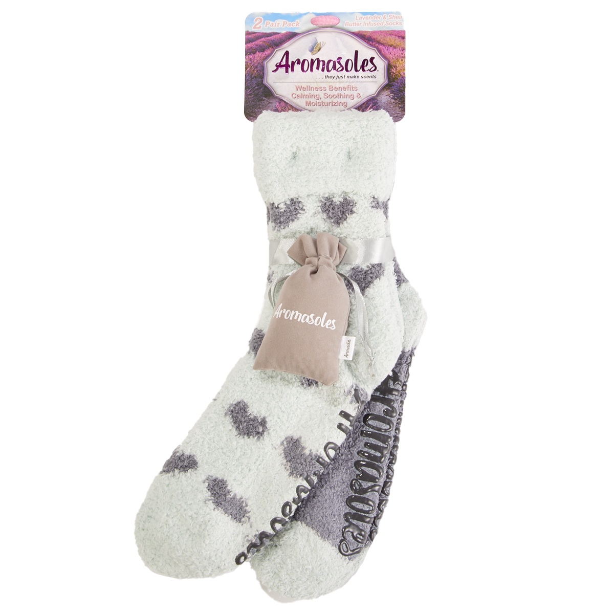 Aromasoles Lavender & Shea Butter Infused Socks