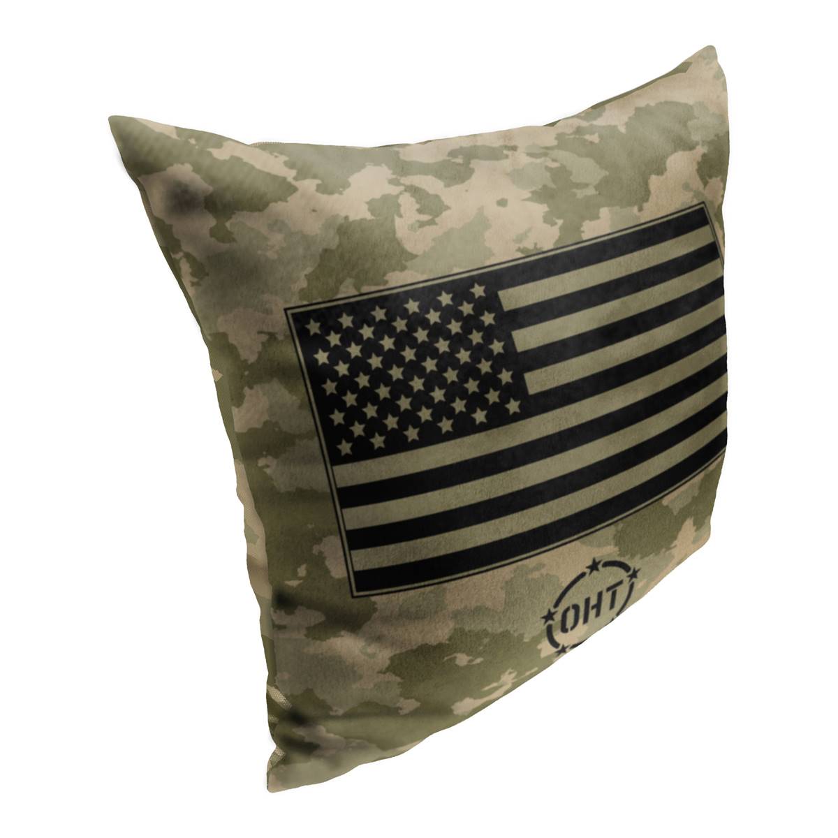 Northwest Operation Hat Trick Camo Throw Pillow - 18x18