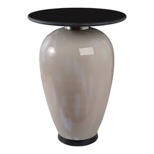Sagebrook Home Bahia Tall Art Marble Top Accent Table