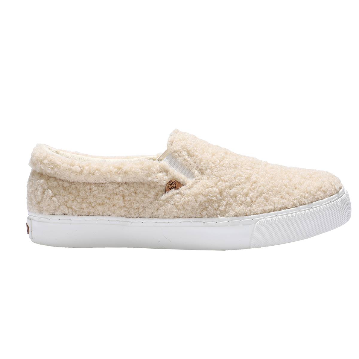 Womens LAMO Sheepskin Piper Slip-On Wool Fashion Sneakers