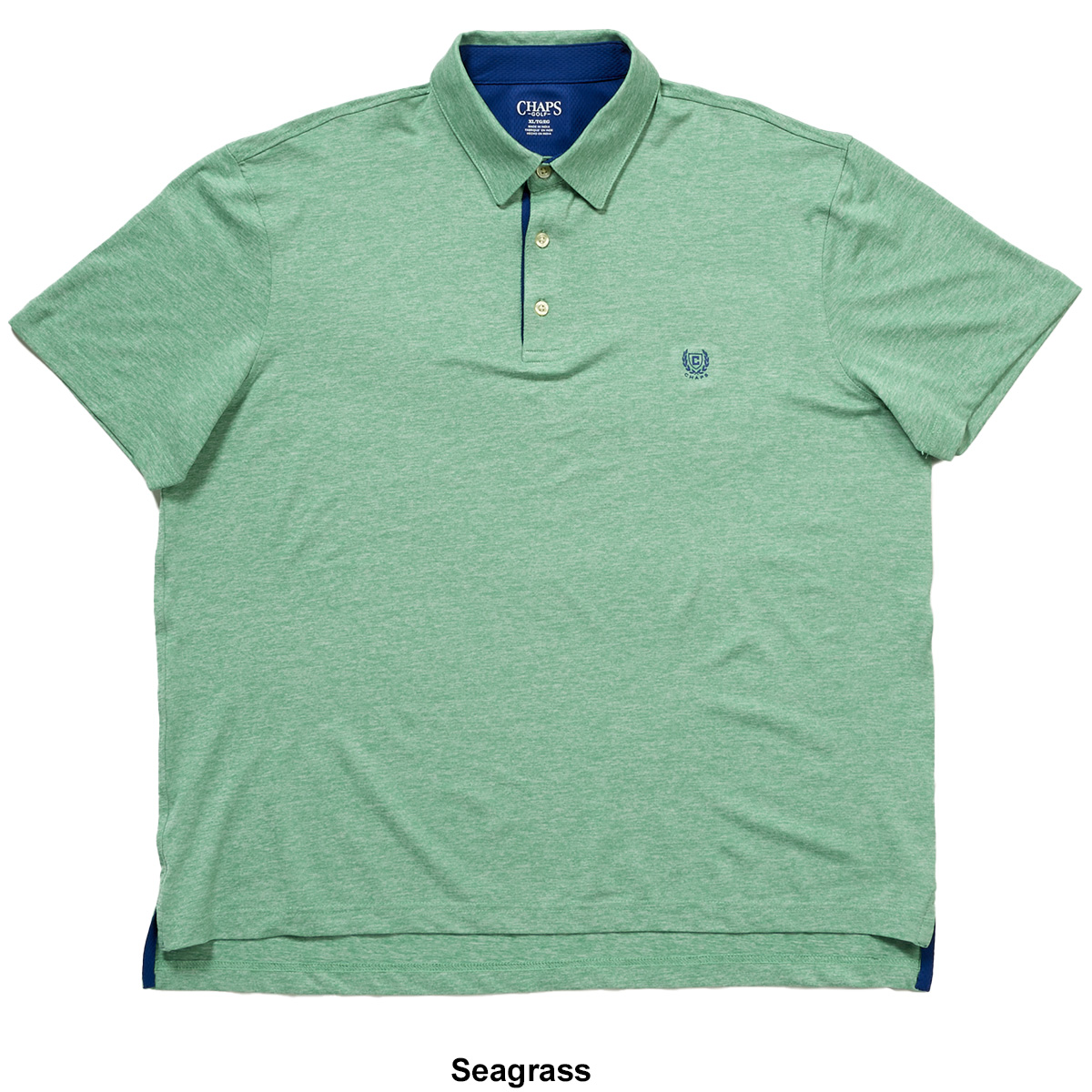 Mens Chaps Jersey Solid Golf Polo