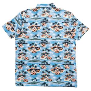 Mens Chaps Performance Short Sleeve Polo - Skyway alternate view