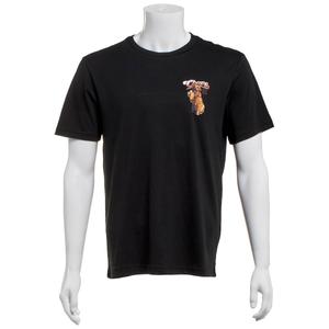 Mens Chaps Dog with Beer Short Sleeve Graphic Tee alternate view