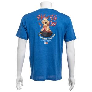 Mens Chaps Grillin Hot Dog Short Sleeve Graphic Tee alternate view