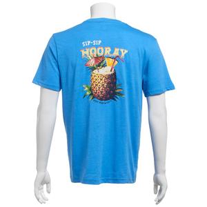 Mens Chaps Pineapple Drink Short Sleeve Graphic Tee alternate view