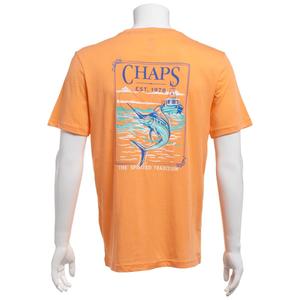 Mens Chaps Swordfish Short Sleeve Graphic Tee alternate view
