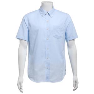 Mens Chaps Seersucker Plaid Button Down Shirt - Beach Blue