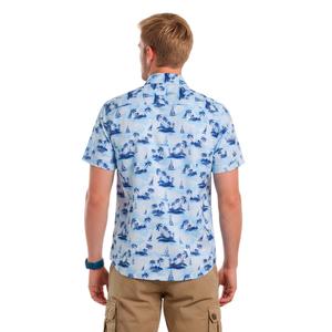 Mens Chaps Performance Button Down Shirt - Sail Away alternate view