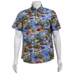 Mens Chaps Performance Button Down Shirt - Island Water