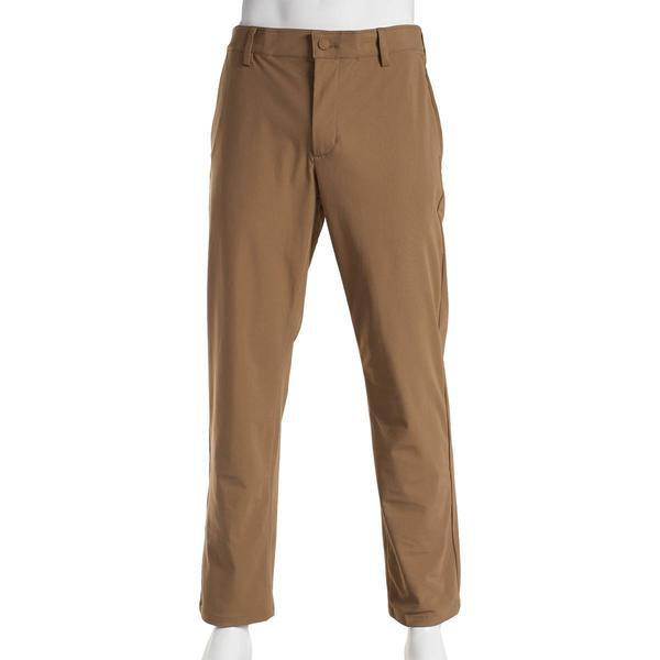 Mens Chaps Solid Flat Front Performance Pants