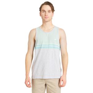 Mens Quiksilver River Chest Stripe Tank Top