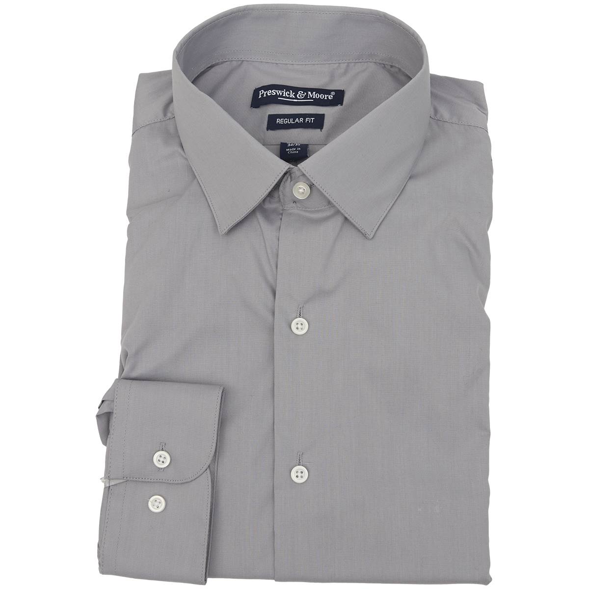 Mens Preswick & Moore Regular Fit Dress Shirt