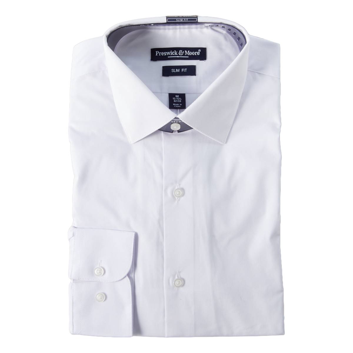 Mens Preswick & Moore Dress Slim Fit Shirt