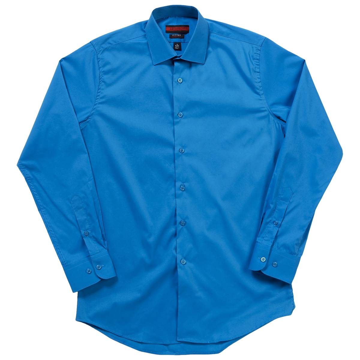 Mens Architect(R) Fitted Stretch Dress Shirt - Swedish Blue