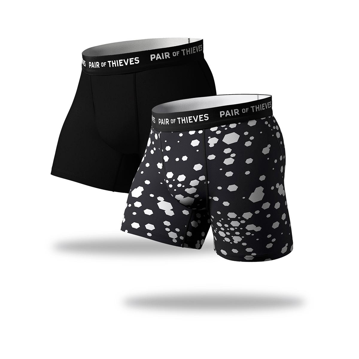 Mens Pair Of Thieves 2pk. Fashion Boxer Briefs