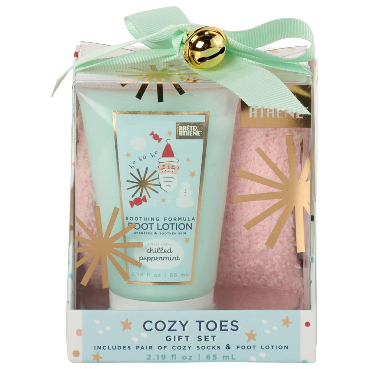 Arete & Athene Chilled Peppermint Cozy Toes Gift Set