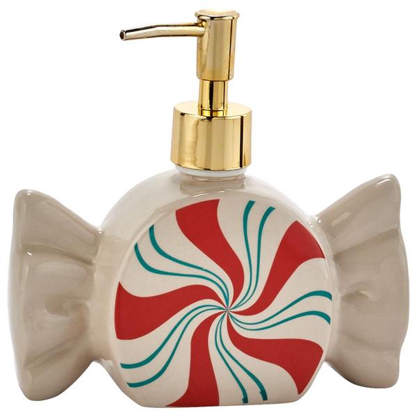 Maison De Base Apres Ski Peppermint Candy Shaped Ceramic Soap