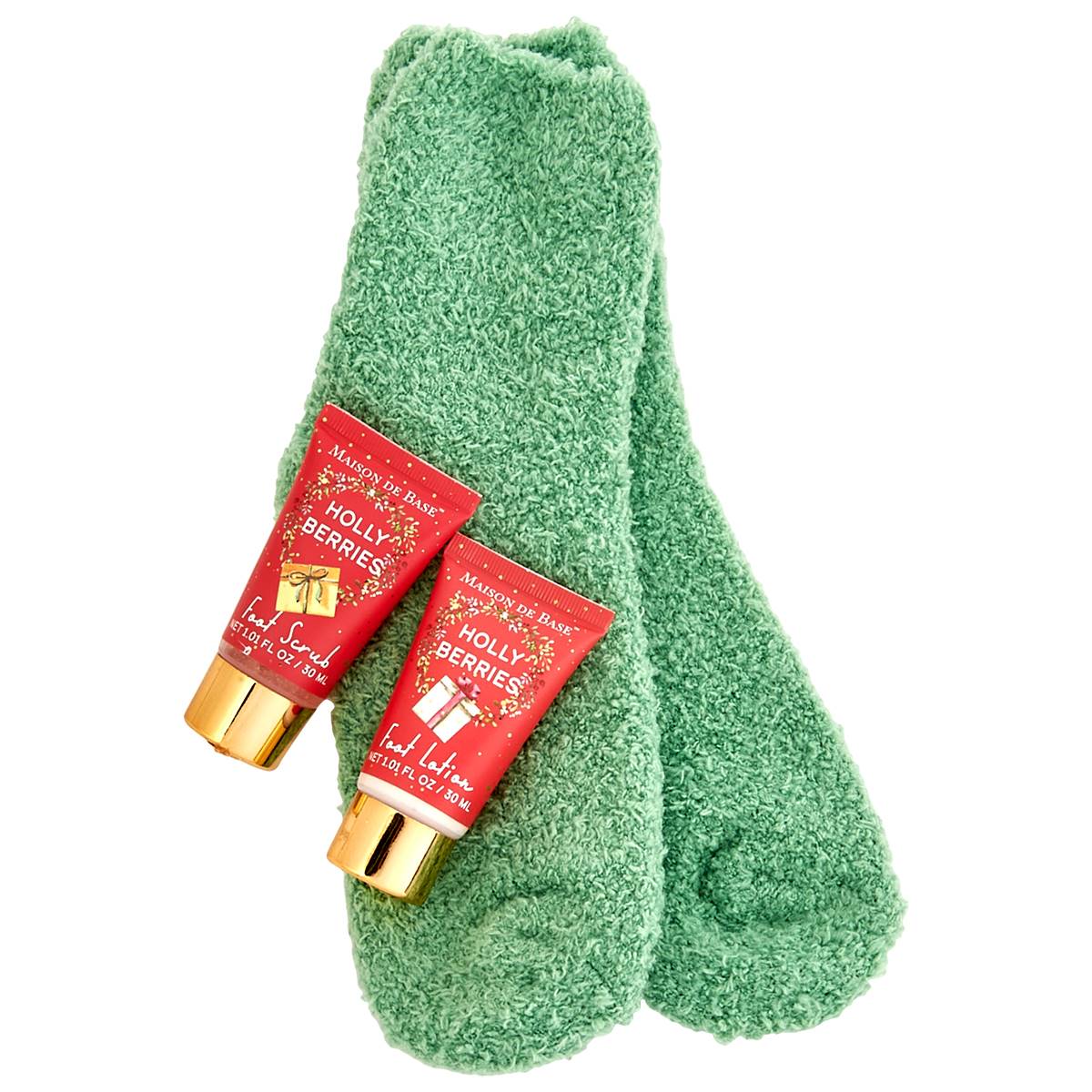 Maison De Base Holly Berries Cozy Feet Set