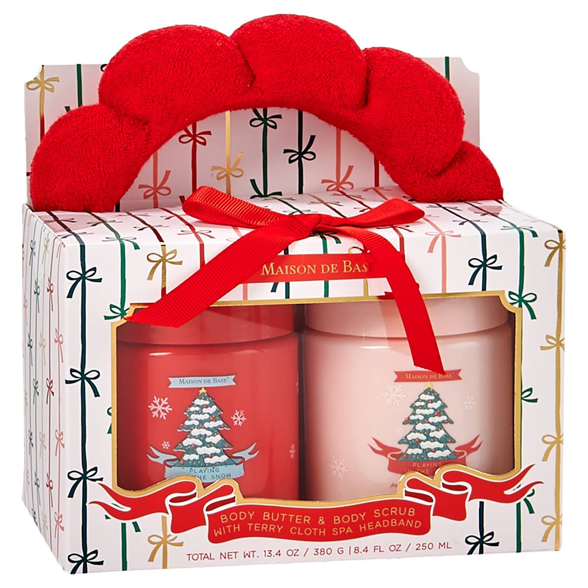 Maison De Base Playing In The Snow Pamper Gift Set With Headband