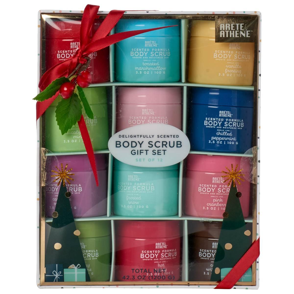 Arete & Athene 12pc. Body Scrub Gift Set
