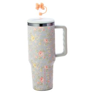 40oz. Botanical Travel Cup - Blue