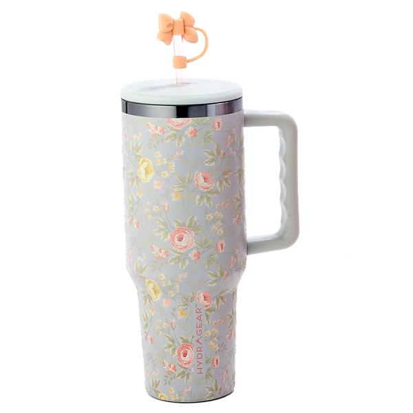 40oz. Botanical Travel Cup - Blue