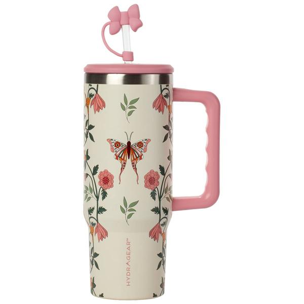 Agenda 30oz. 3D Pink Butterfly Tumbler