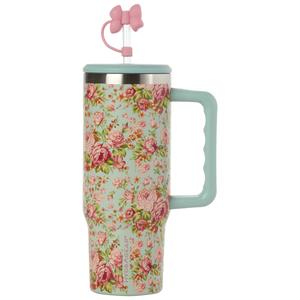 Agenda 30oz. 3D Mint Floral Tumbler