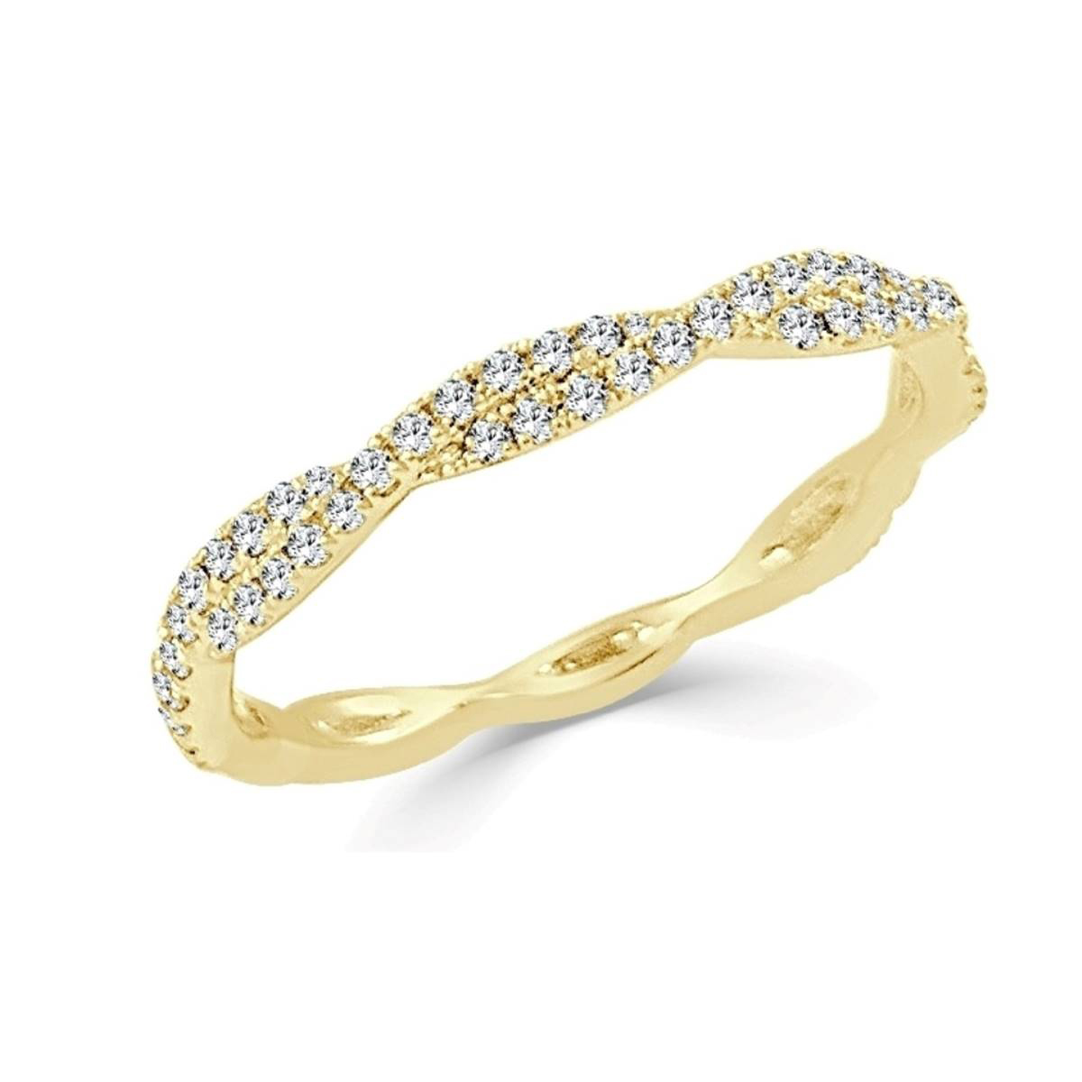Endless Affection(tm) 14kt. Gold Twisted Ring