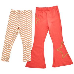 Toddler Girl Limited Too(tm) 2pk. Stars & Waves Leggings