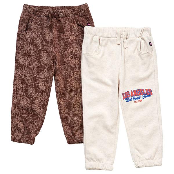 Toddler Girl Limited Too LA Team and Floral 2pk. Joggers Set