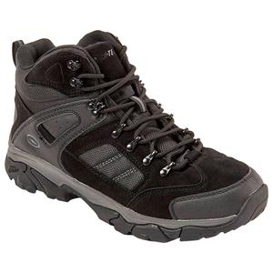 Mens Hi Tec Bedrock Mid Hiking Boots - Black