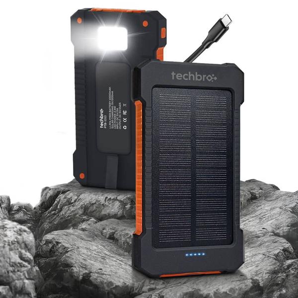 TechBro 10K Solar Powerbank